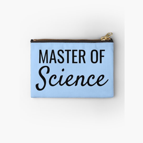 Item preview, Master of Science Block and Cursive University Text Design designed and sold by SarahJisri.