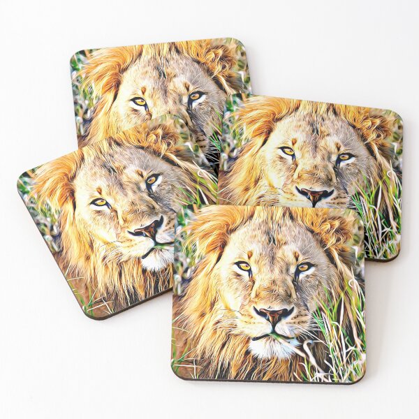 Item preview, LION OILPAINT WATERPAINT BRUSH SPARK designed and sold by ogirdorgraphics.