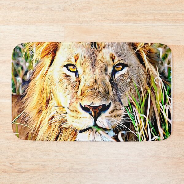 Item preview, LION OILPAINT WATERPAINT BRUSH SPARK designed and sold by ogirdorgraphics.