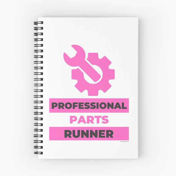 Item preview, Professional Parts Runner designed and sold by giddygoldfinch.