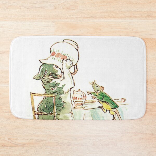 Item preview, Beatrix Potter Vintage Mouse and Cat Illustration  designed and sold by Pinkmagenta.
