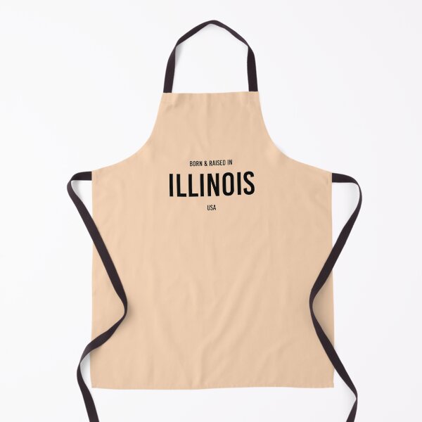 Item preview, Born & Raised in Illinois designed and sold by qdesigns-az.