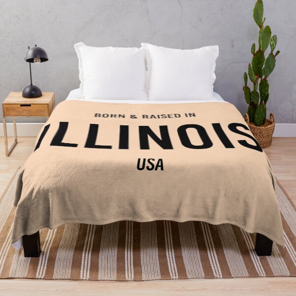Item preview, Born & Raised in Illinois designed and sold by qdesigns-az.