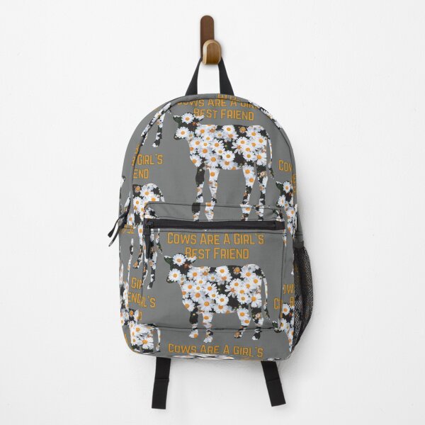 Item preview, Cows Are A Girl's Best Friend, Cow Lovers Daisy Flowers Design designed and sold by Constant Readers.