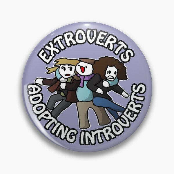 Item preview, Extroverts Adopting Introverts designed and sold by So Okay Here's the Thing.