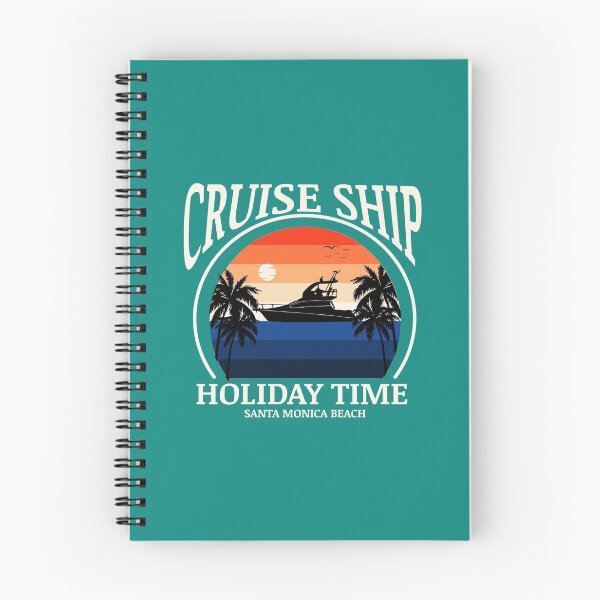 Item preview, Cruise ship holiday time Santa Monica Beach designed and sold by lifecareful.
