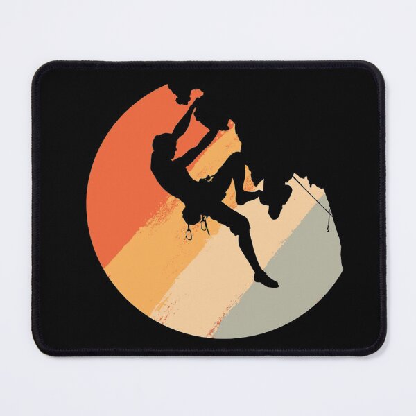 Item preview, Vintage Style Rock Climbing Retro Bouldering Climber designed and sold by selimane.