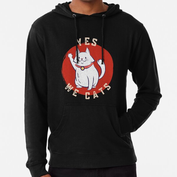 si nosotros gato Sudadera ligera con capucha