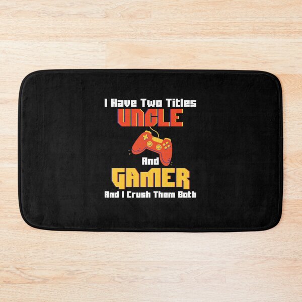 Item preview, I Have Two Titles Uncle And Gamer And I Crush Them Both, Funny Gaming Gift For Couples, Humour Gaming Present For Boys, Best Christmas Presents For Pc Gamers, For Computer Gamers designed and sold by RedHive.