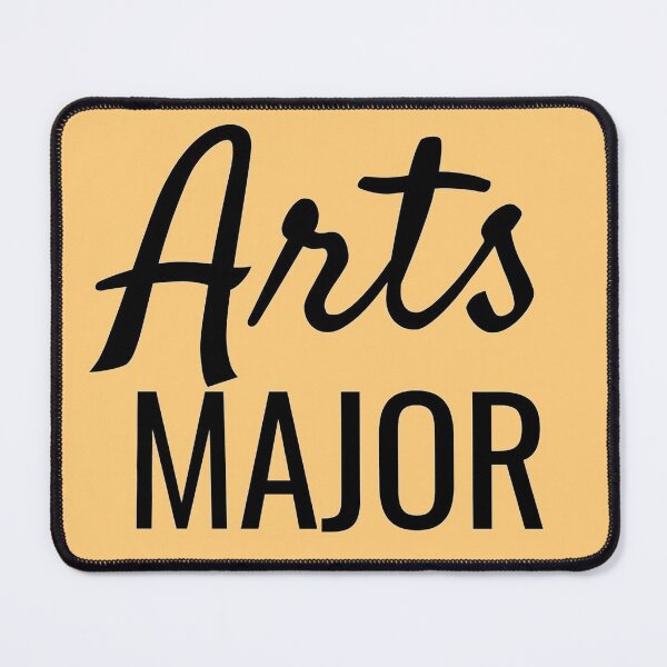 Item preview, University Arts Major Cursive/Block Text designed and sold by SarahJisri.