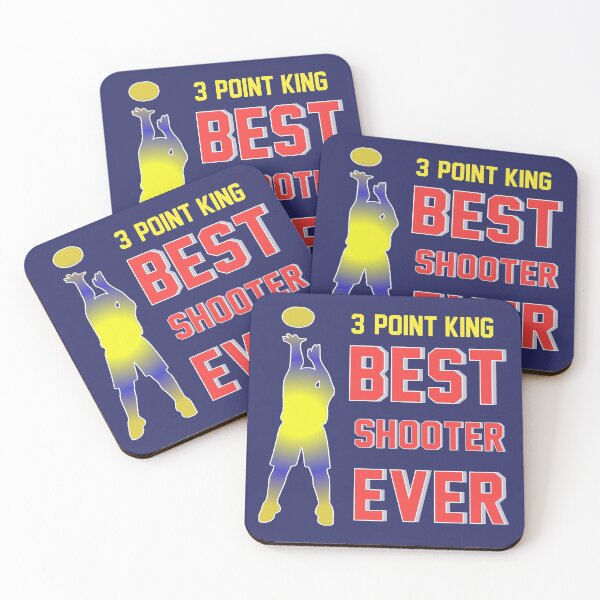 Item preview, artwork best shooter ever three point king basketball fans art designed and sold by Havic  Tees.