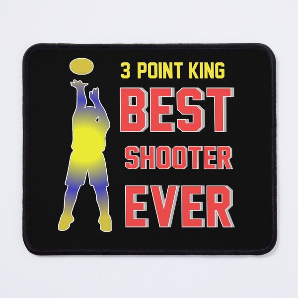 Item preview, artwork best shooter ever three point king basketball fans art designed and sold by Havic Tees.