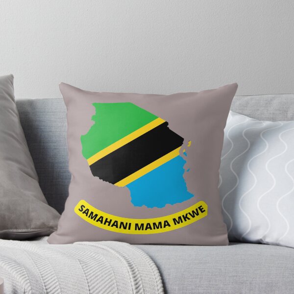 Item preview, Samahani Mama Mkwe Swahili Language meaning Sorry Mother In Law with Tanzania Map and Flags Colour designed and sold by MindsetDesign.
