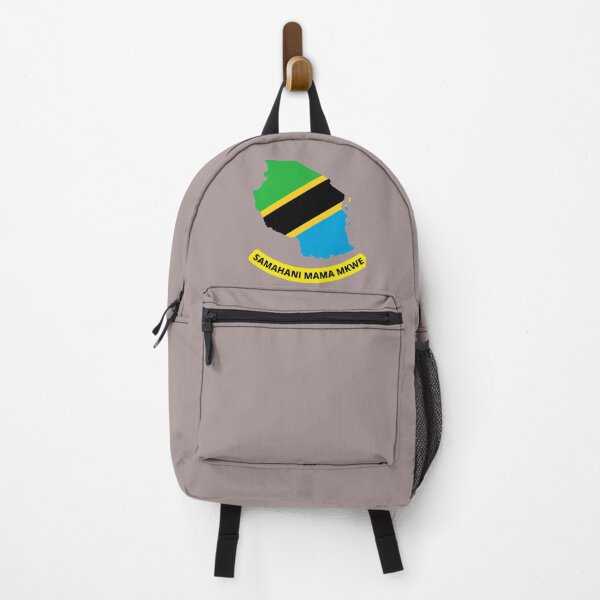 Item preview, Samahani Mama Mkwe Swahili Language meaning Sorry Mother In Law with Tanzania Map and Flags Colour designed and sold by MindsetDesign.