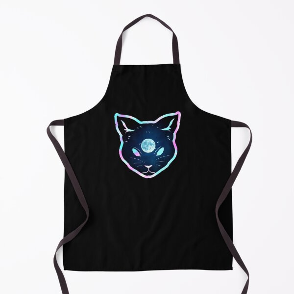 Item preview, Shocking moon third eye prismatic iridescent psychic cat designed and sold by LukjanovArt.