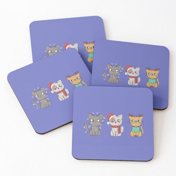 Item preview, Cute christmas cats designed and sold by Haxino.