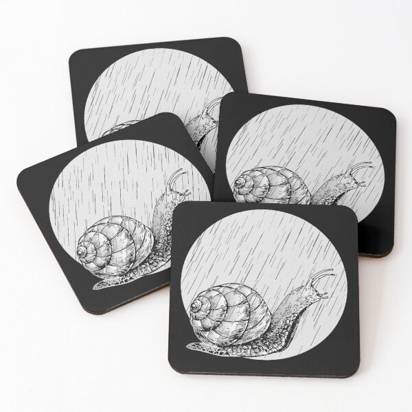 Item preview, Vintage Snail, moon, Beautiful Artistic for Snail Lovers designed and sold by Faty-Za.