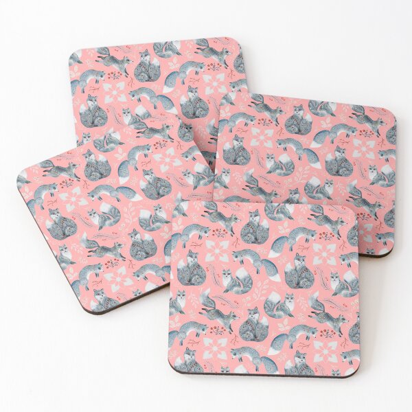 Item preview, Snow Fox Pattern, Winter Fox, Phone Case designed and sold by JoesCornerStore.