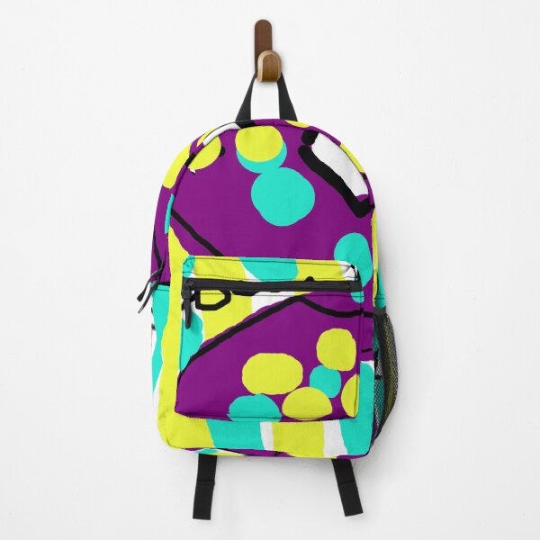 Item preview, Series: Sweet Mouths Violet blue and yellow polka dots designed and sold by LileskaDiaz.