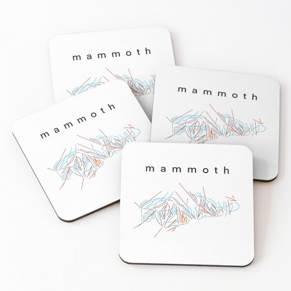 Item preview, Mammoth Mountain Ski Map designed and sold by PowderandSki.