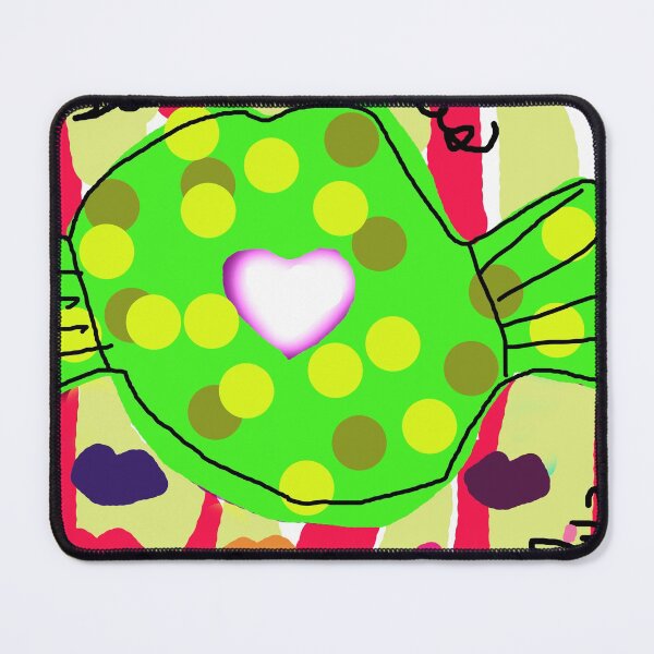 Item preview, Series: Sweet Mouths Neon green and yellow polka dots designed and sold by LileskaDiaz.