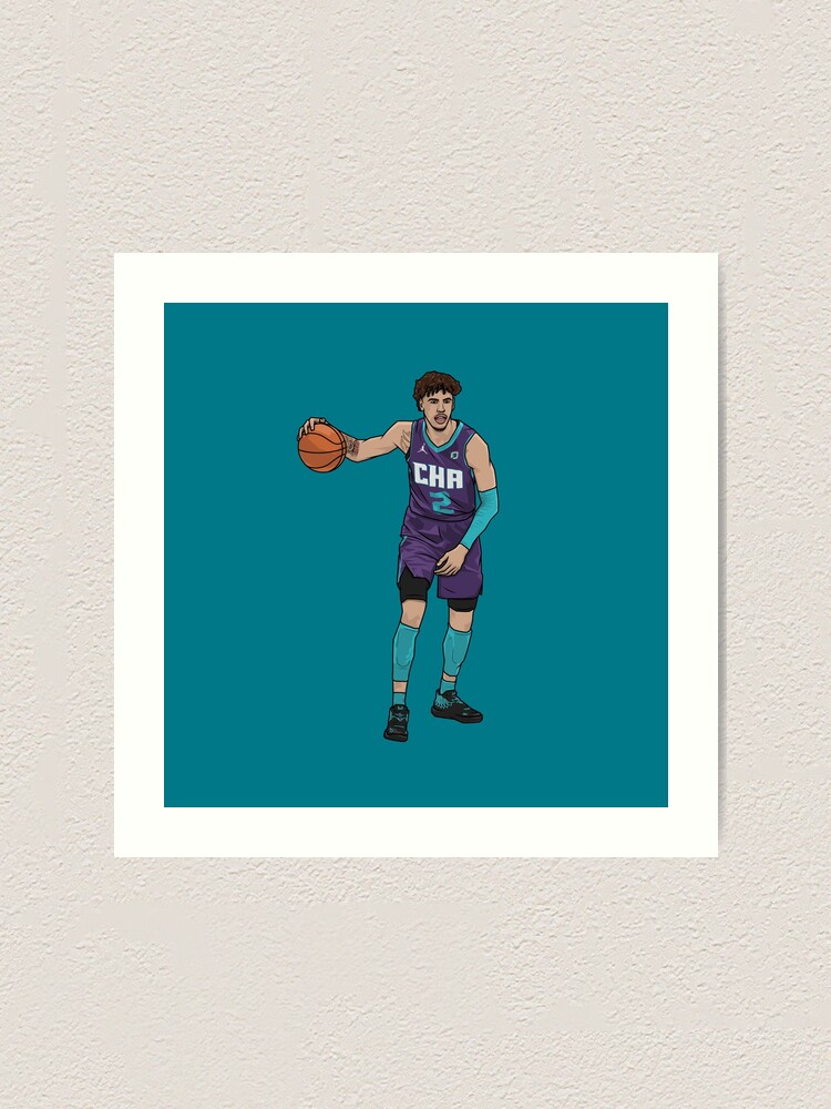 Lamelo Ball White Jersey Art Print for Sale by sydg32