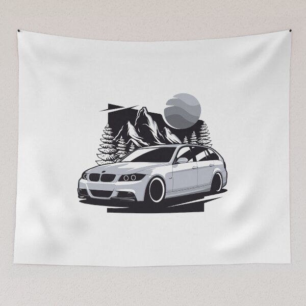 Item preview, Silver Gray E91 Touring designed and sold by KaroCars.