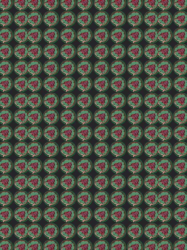 Thumbnail 3 of 3, Scarf, Trinity repeat pattern designed and sold by CelticFlow.