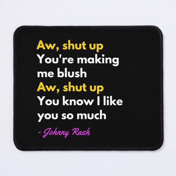 Item preview, Aw Shut Up, Saturday Morning All Star Hits, SMASH, Johnny Rash Lyrics designed and sold by cutequirkystuff.