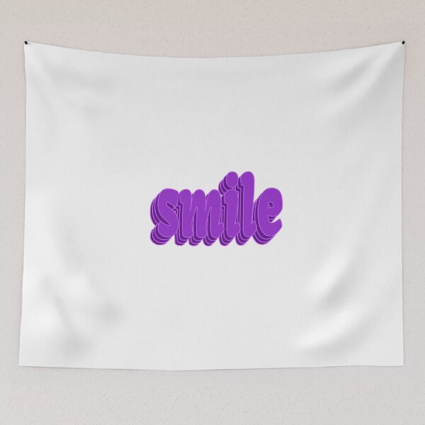 Item preview, Purple Smile Quote  designed and sold by shaynaaaa.