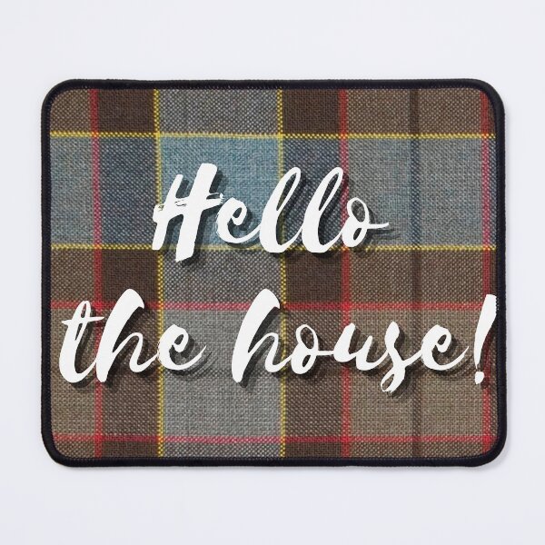 Item preview, Hello the house! designed and sold by SassenachFan.