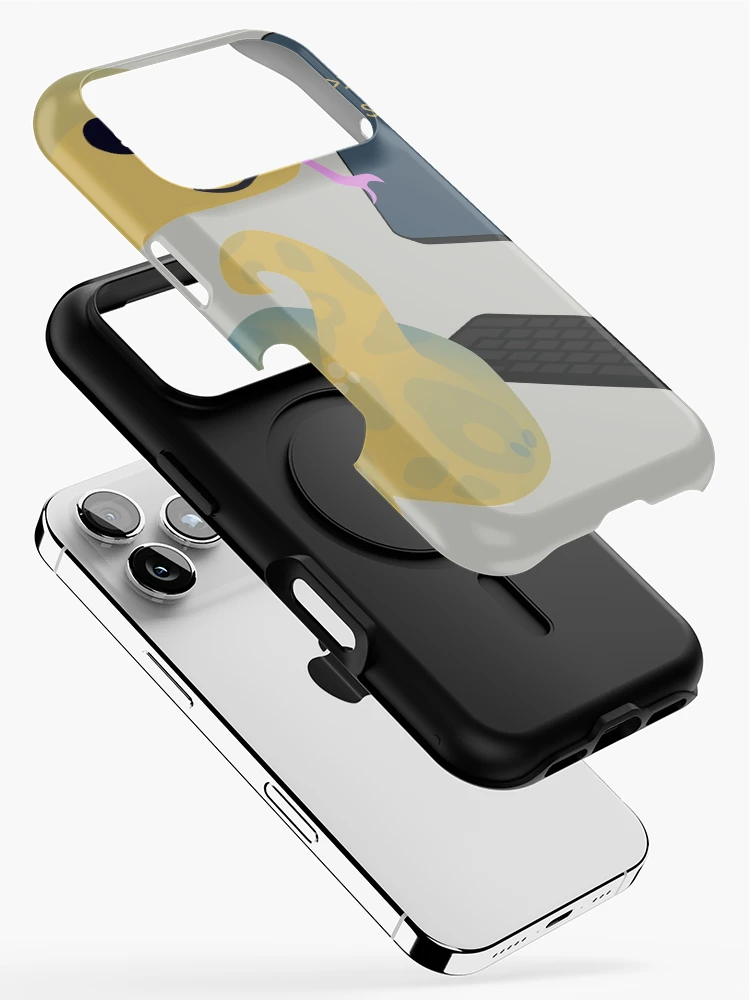 Thumbnail 2 of 4, iPhone Case, Python learns python designed and sold by visualizards.