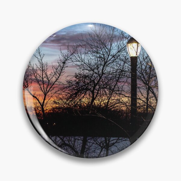 Item preview, Sunset, Bench and Lamp post designed and sold by ShootFirstNYC.