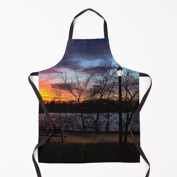 Item preview, Sunset, Bench and Lamp post designed and sold by ShootFirstNYC.