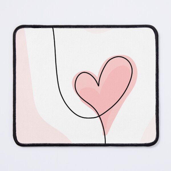 Item preview, Heart One Line Art - Abstract Heart Single Line - Heart Continuous Line designed and sold by Mrs-PenLine.