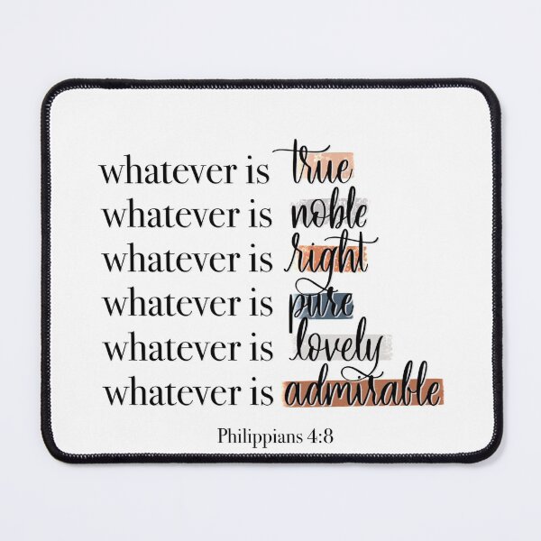 Item preview, Philippians 4:8 designed and sold by jenessink.