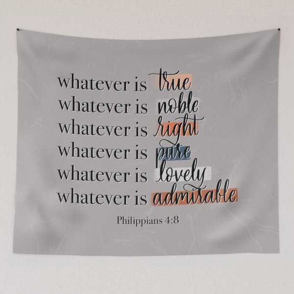 Item preview, Philippians 4:8 designed and sold by jenessink.