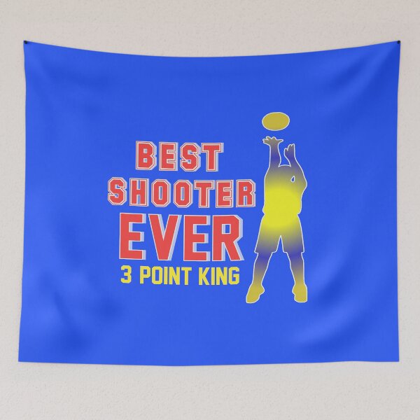 Item preview, artwork best shooter ever 3 - point king basketball fans art designed and sold by Havic  Tees.