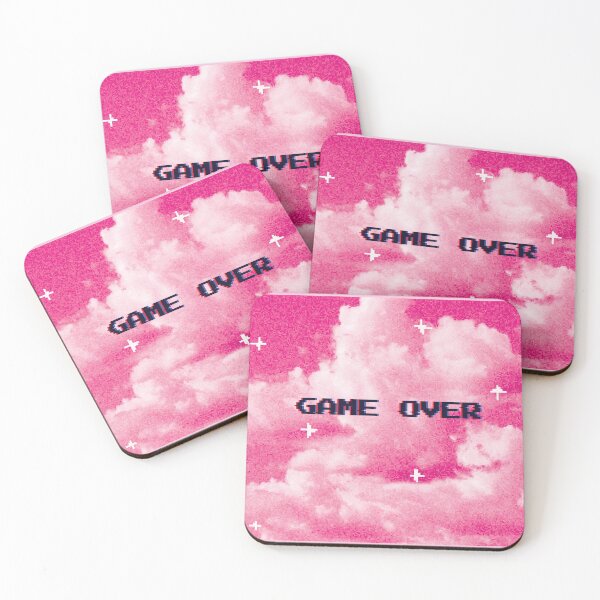 Item preview, Game Over Retro Vaporwave Pixel Art designed and sold by EviBrevi.
