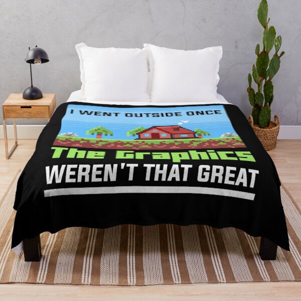 Item preview, I Went Outside Once Graphics Weren't That Good, Funny Gaming Gift For Couples, Humour Gaming Present For Boys, Best Christmas Presents For Pc Gamers, For Computer Gamers designed and sold by RedHive.