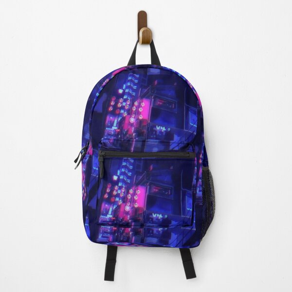 Item preview, Cyberpunk City Street Japan designed and sold by KalenaDraws.
