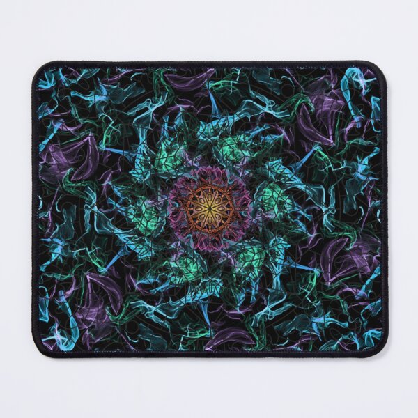 Item preview, Mandala powerful positive  violet-bleu energy 369 Indian hippie Bohemian Psychedelic Golden Blue Peacock Mandala Wall hanging Bedding Tapestry  designed and sold by Morinas.