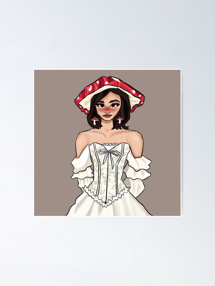 mushroom fairy" Poster for Sale by blisschai | Redbubble