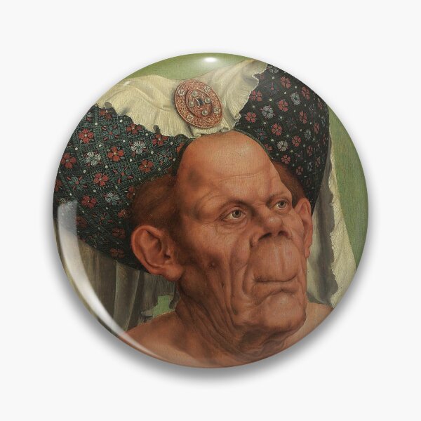 Item preview, An Old Woman [The Ugly Duchess], by Quentin Matsys designed and sold by ForgottenGarden.