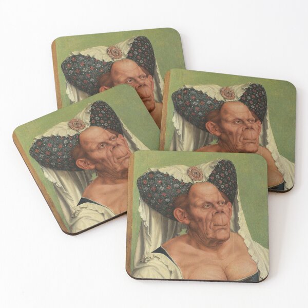 Item preview, An Old Woman [The Ugly Duchess], by Quentin Matsys designed and sold by ForgottenGarden.