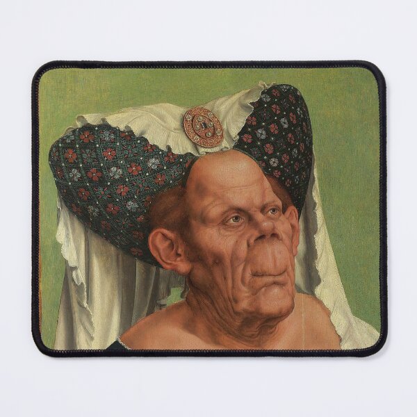 Item preview, An Old Woman [The Ugly Duchess], by Quentin Matsys designed and sold by ForgottenGarden.