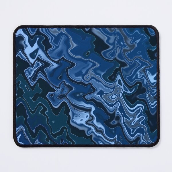 Item preview, Melted Blue Chrome designed and sold by bloomingvine.