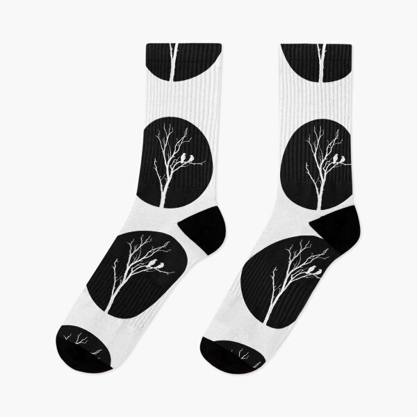 Item preview, Silhouette raven, tree and moon nature designed and sold by Faty-Za.