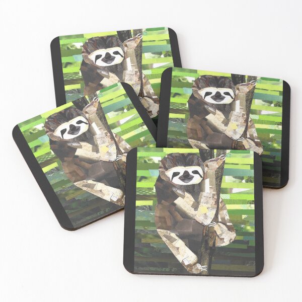 Item preview, Sloth Collage designed and sold by jennyblairarts.