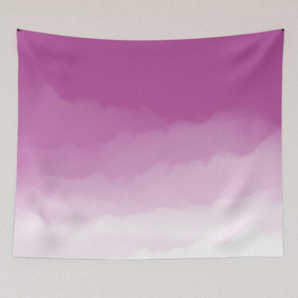 Item preview, Fuchsia Watercolor Ombre (fuchsia/white) designed and sold by Design Minds Boutique.
